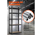 Sharptoo Garage Shelving 1.8m Shelves Warehouse Storage Rack Steel Pallet Racking