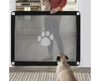 Easy to Install and Lockable Dog Gate Stair Gate Pet Barrier 80cm x 100cm