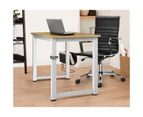 Oikiture Computer Desk Office Table Home Workstation Study Laptop Desks 120cm