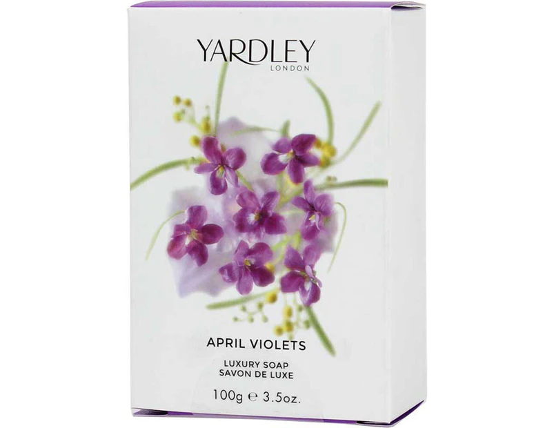 Yardley April Violets Luxury Soap 100g