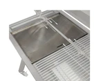 Stainless Steel BBQ Hotplate 400mm x 480mm