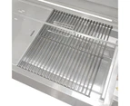 BBQ Grill - Heavy Duty Stainless Steel 400 x 480 - Flaming Coals