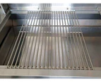 BBQ Grill - Heavy Duty Stainless Steel 400 x 480 - Flaming Coals