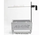 Auspit Compact Portable Camping Spit Rotisserie Package -  Original