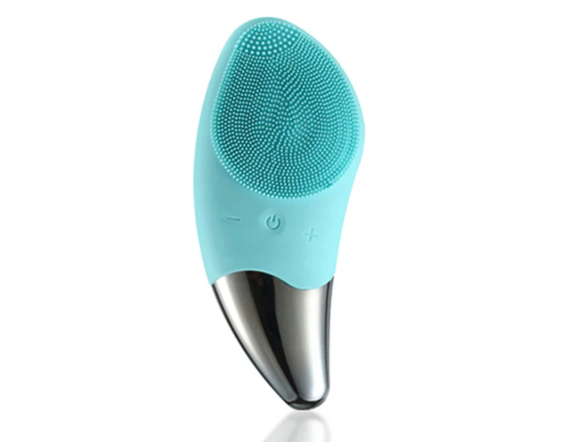 Silicone Facial Cleansing Brush Rechargeable Sonic face Scrubber