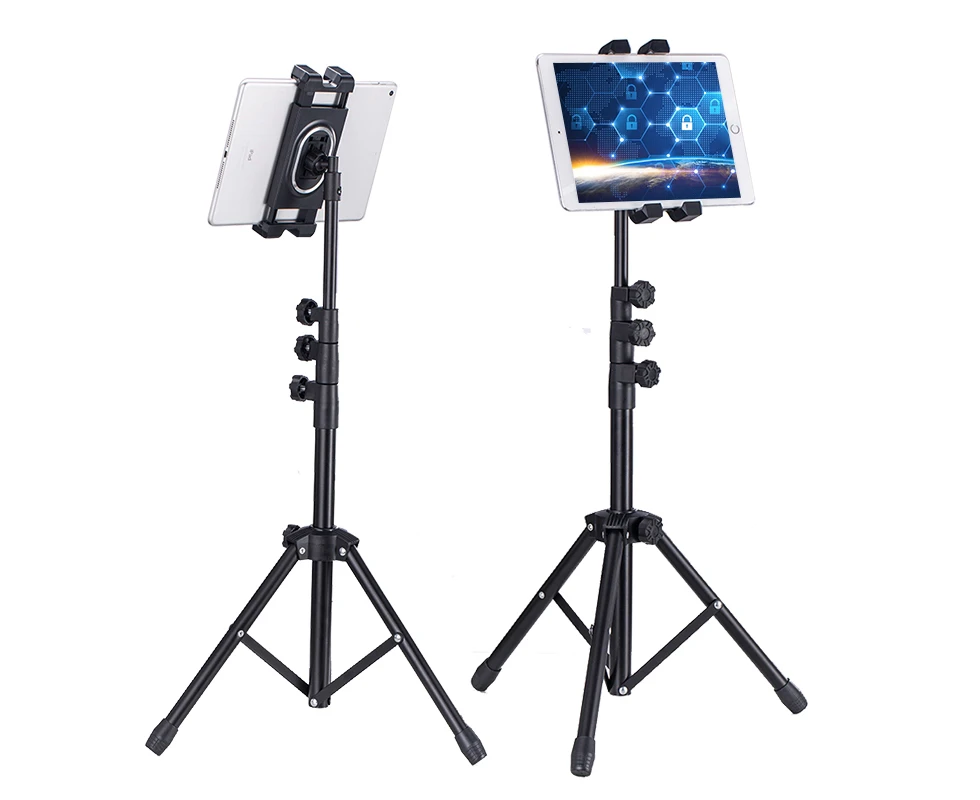 1.65m Portable Flexible Tripod Stand Holder Bracket Foldable For Ipad Tablets