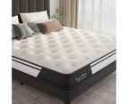 Royal Sleep Double Size Bed Mattress Memory Foam Bonnell Spring Medium Firm 24cm