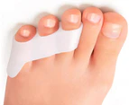 Toe Spreader Small Toe, [6x] Silicone Toe Spacer for Overlapping Toes, Fast Pain Relief