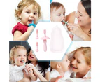 Toddler Toothbrush, Training Baby Toothbrush Silicone 2 Pack