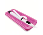 Heat Resistant Silicone Mat Pouch for Curling Iron Hair Straightener Flat Iron and Hair Styling Tool