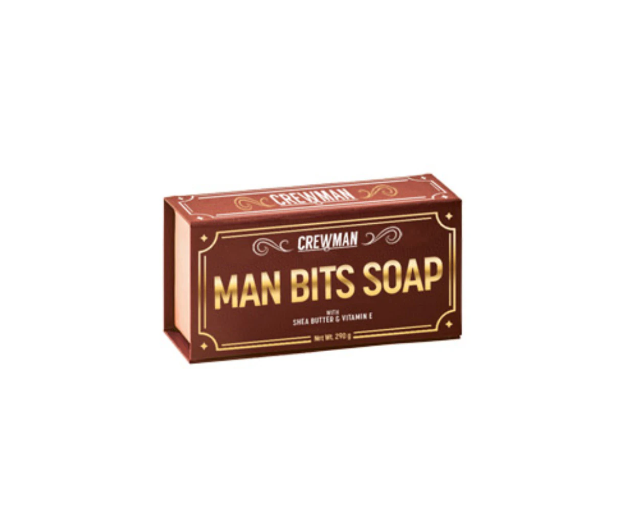 Crewman Mens Big Bar 290g Gift Boxed Man Bits Soap