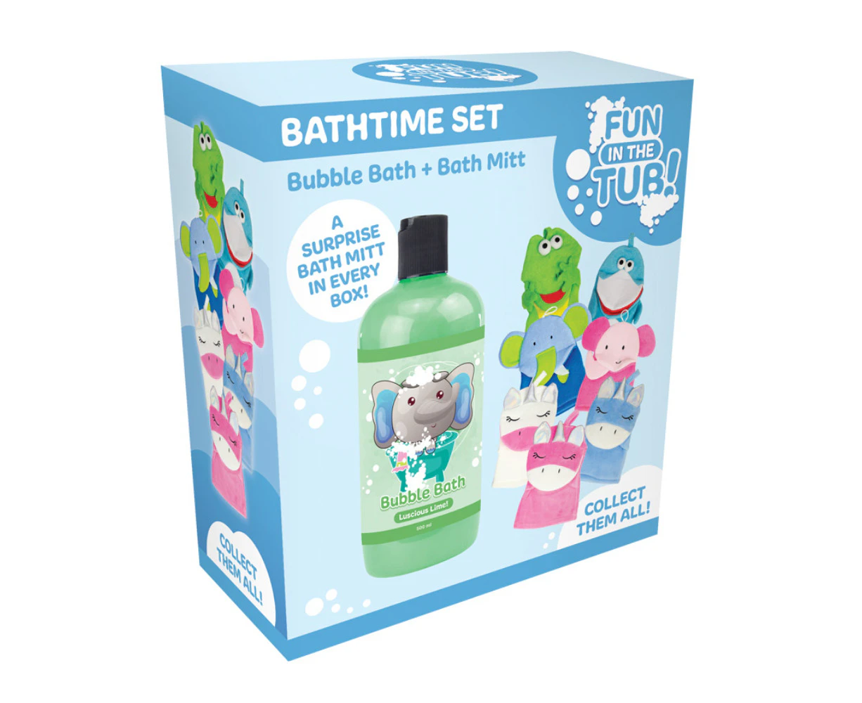 Fun In The Tub Elephant Bubble Bath With Bonus Mystery Bath Mitt