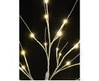 Neutral White LED Twig Branch 3D Outdoor Christmas Birch Tree - 90cm