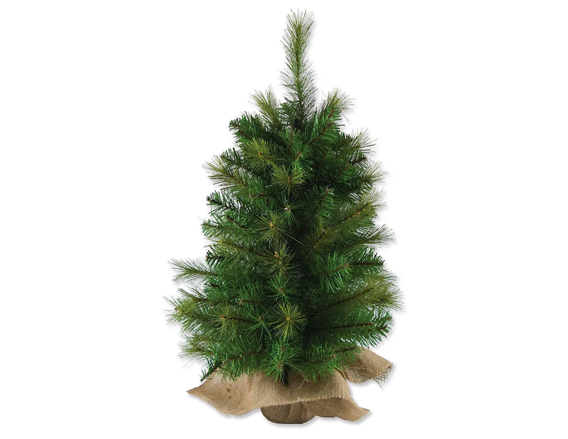 Balsam Pine Table Top Christmas Tree with 104 Tips - 65cm - Green