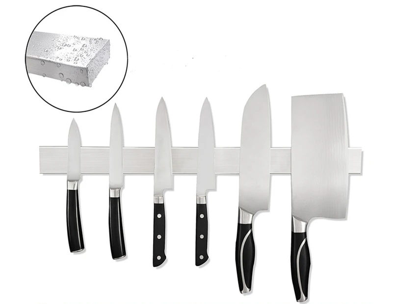 Knife holder, stainless steel magnetic knife holder, wall knife magnetic strips, knife magnetic strips for kitchen, office and workshop
