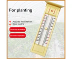 Durable-Digital Max Min Greenhouse Thermometer - Max Min Thermometer to Measure Maximum and Minimum Temperatures in a Greenhouse