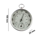 New-Thermometer and Hygrometer - Ideal Greenhouse and Humidity Meter To Monitor Maximum and Minimum Temperatures and Humidity Easily Wall-White bottom