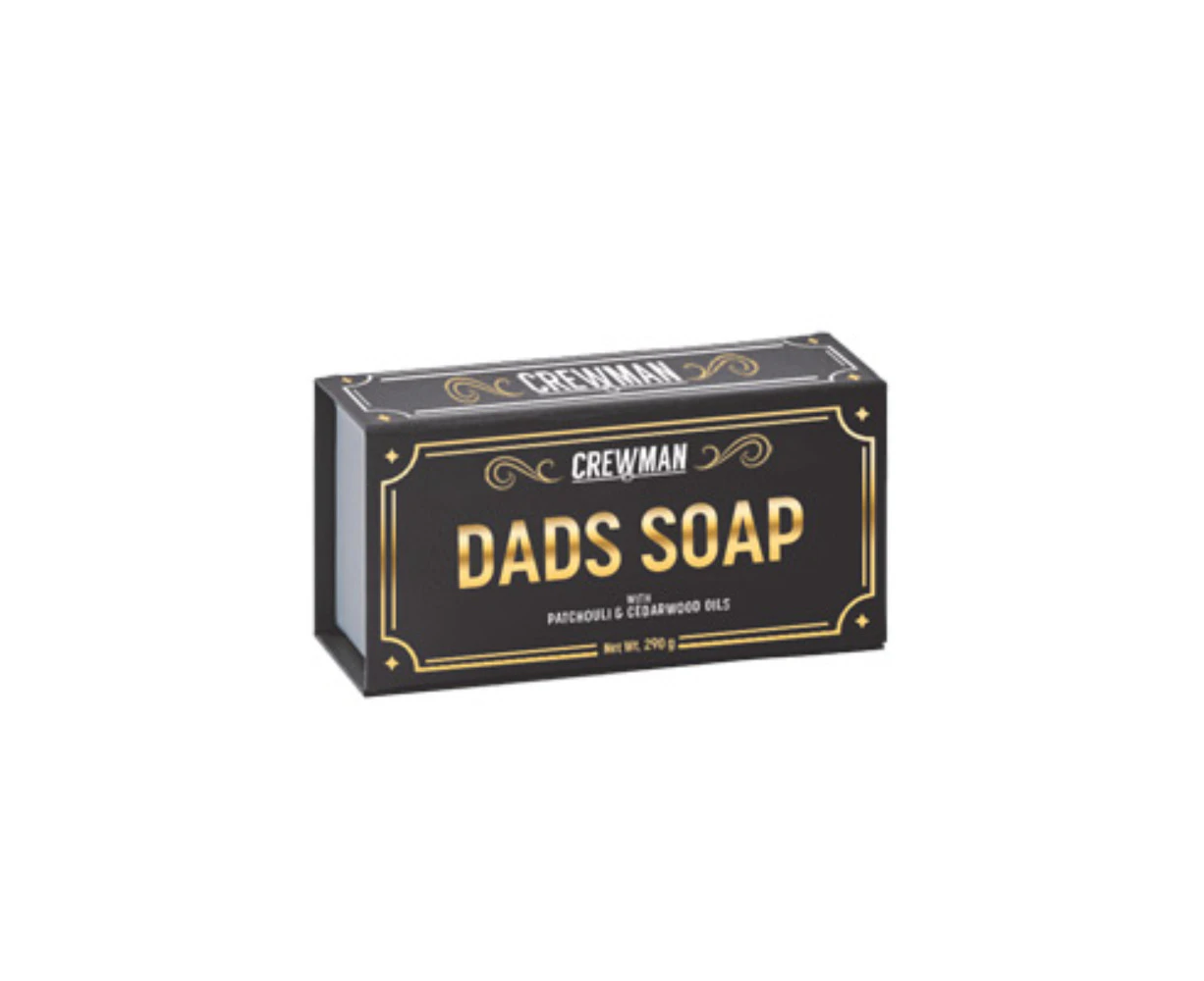 Crewman Mens Big Bar 290g Gift Boxed Dads Soap