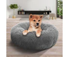 Pet Bed Dog Cat Puppy Mattress Bedding Pad Mat Cushion Winter Light Grey Large - Grey