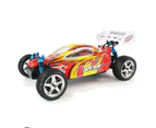 Rc Remote Control Car Hsp Top Version 1/10 Brushless Buggy With 3S Lipo And 100A Esc Red