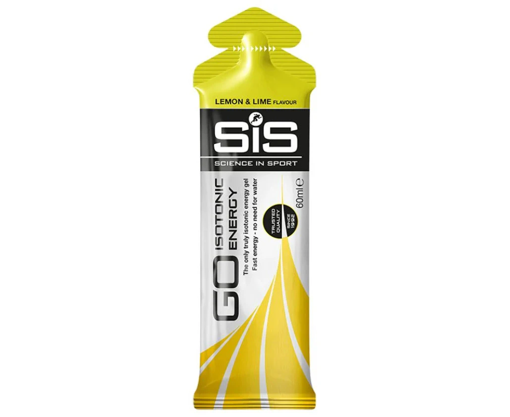 Science In Sport (SIS) GO Isotonic Energy Gel - [Size: Single Gel (60ml)] [Flavour: Lemon & Lime]