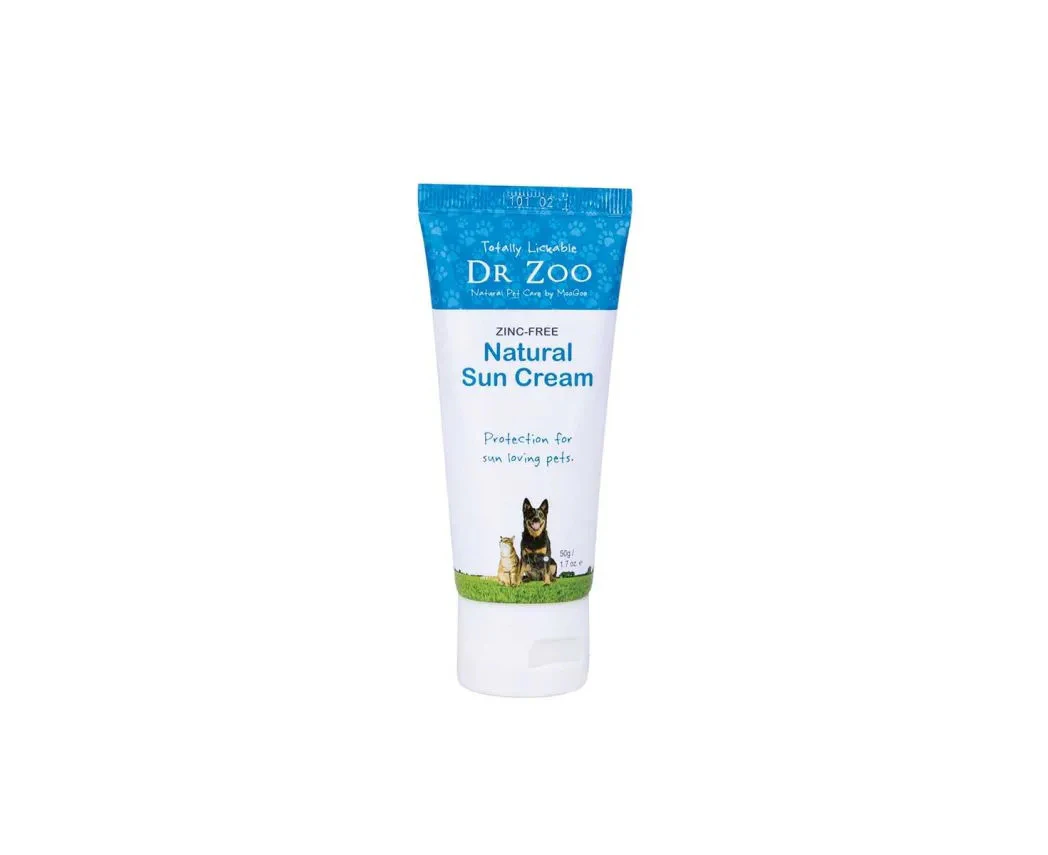 Pet Zinc Free Sun Cream 50 gram Dog & Cats by Dr Zoo (Moo Goo)