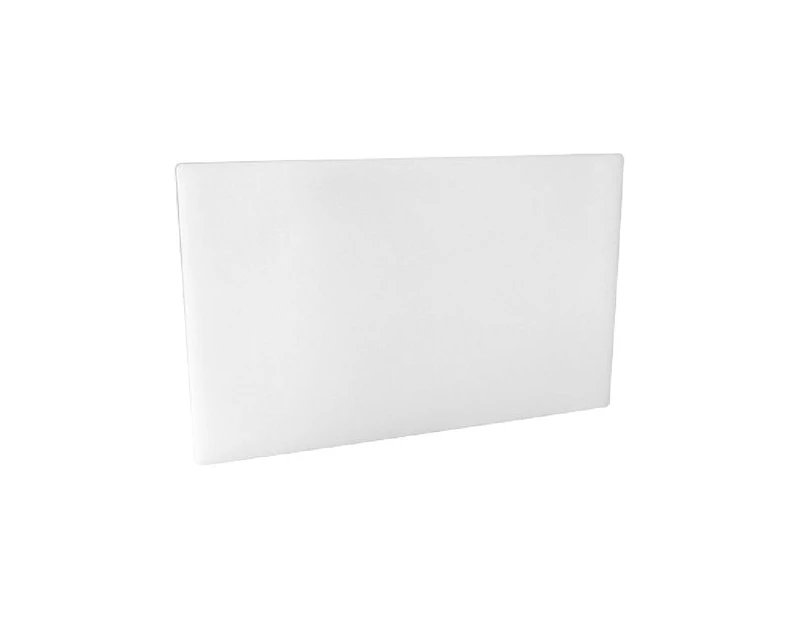 Trenton White Polyethylene Chopping Board 380 x 510 x 13mm HACCP