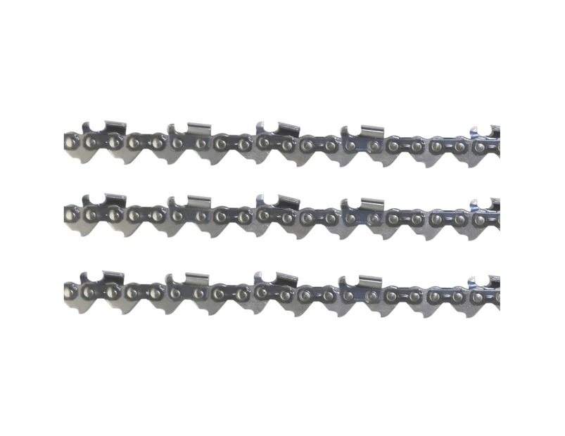 3x Chainsaw Chains Semi Chisel 325 058 71DL for 18" bar