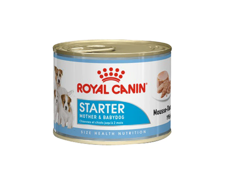 Royal Canin Mother & Babydog Starter Wet Dog Food 12 x 195g