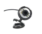 High Quality USB2.0 Web Camera 6 LED Night Light HD Webcam MIC For Computer PC Laptop Desktop Webcam Camera
