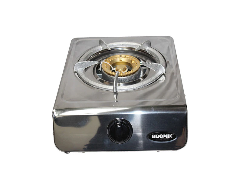 Bromic Deluxe Wok Cooker, Single Burner, Natural Gas, Low Pressure (1kpa) with Flame Failure and NG hose - DC100NG-S-10HTS1200