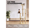 Alopet Cat Tree 148cm Trees Scratching Post Scratcher Tower Condo House Wooden Furniture