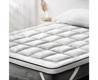 Mona Bedding Pillowtop Mattress Topper 2 Layer Microfibre Protector Bed Pad Mat Cover Underlay King