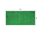Groverdi Artificial Grass Synthetic Lawns 2mx5m Fake Grass Turf Plastic Plant 20mm Forest Green