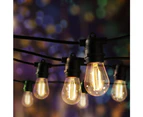 Groverdi 60M LED Festoon String Lights Christmas Wedding Party Garden Outdoor Easter Hanging bulbs