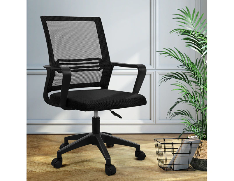 Furb Office Chair Computer Gaming Mesh Executive Chairs Study Work Lifting Seat Black