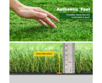 Groverdi Artificial Grass Synthetic Lawns 1mx10m Fake Grass Turf Plastic Plant 45mm 4-Coloured
