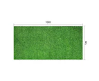 Groverdi Artificial Grass Synthetic Lawns 1mx10m Fake Grass Turf Plastic Plant 30mm 3-Coloured