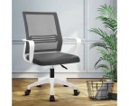 Furb Office Chair Computer Gaming Mesh Executive Chairs Study Work Lifting Seat White Dark Grey