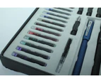 25pce Premium Calligraphy Set Ink Cartridges, Pens, Nibs & Paper In Gift Box - Multi