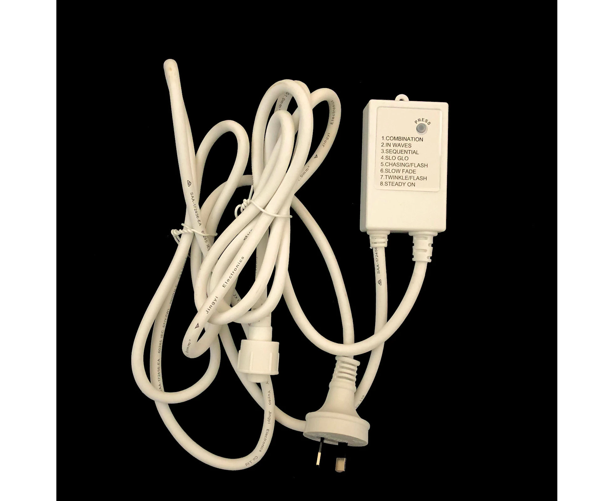 String Light 8 Function Controller Power Cord