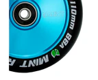 Mint Rolls 110mm Hollow Core Scooter Wheels Grips Tape Pack Aqua