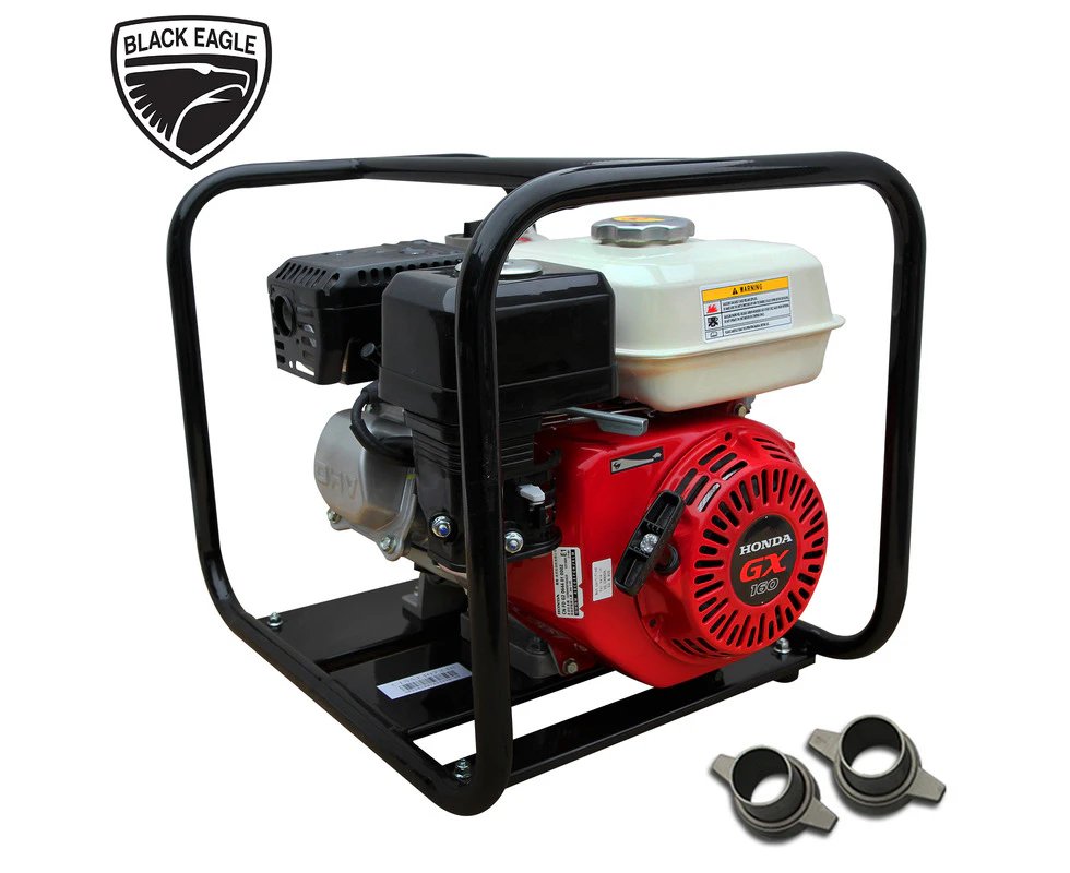 2" Fire Fighting Petrol Water Transfer Pump Genuine GX160 HONDA ENGINE High Flow