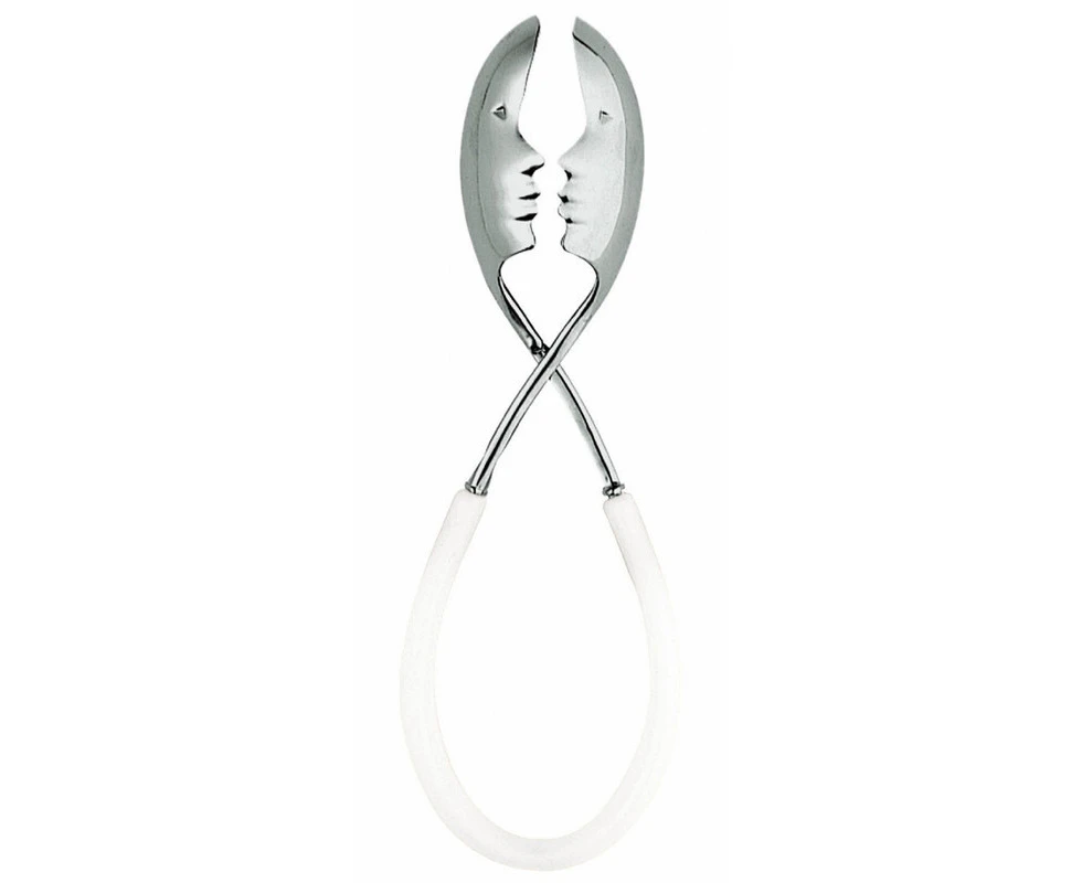 Bugatti Kiss Salad Tongs - White