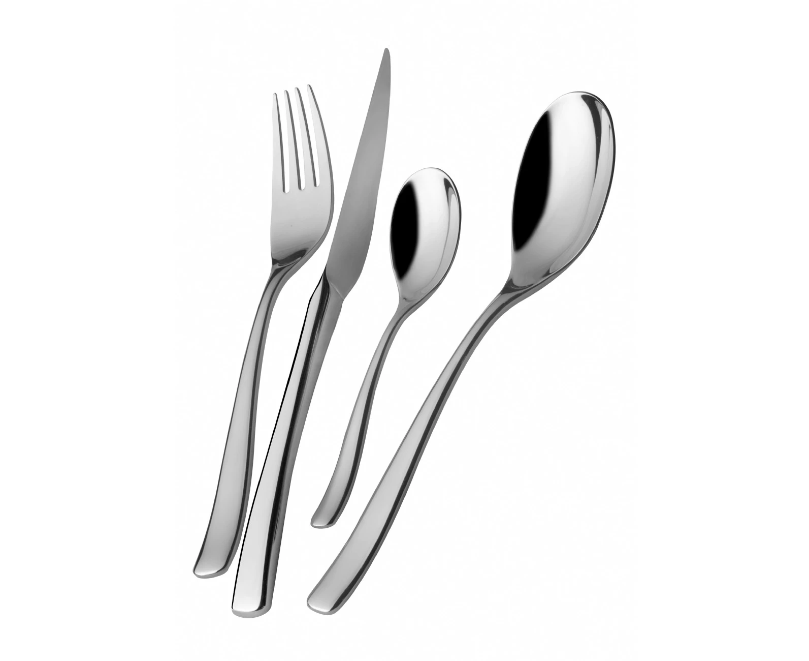 Bugatti Amalfi 24 Piece Cutlery Set - Stainless Steel