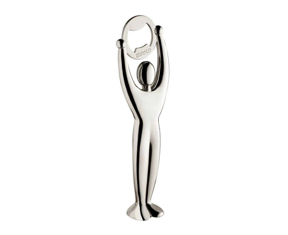 Bugatti Kitchen Accessory Gym Bottle Opener - Chrome