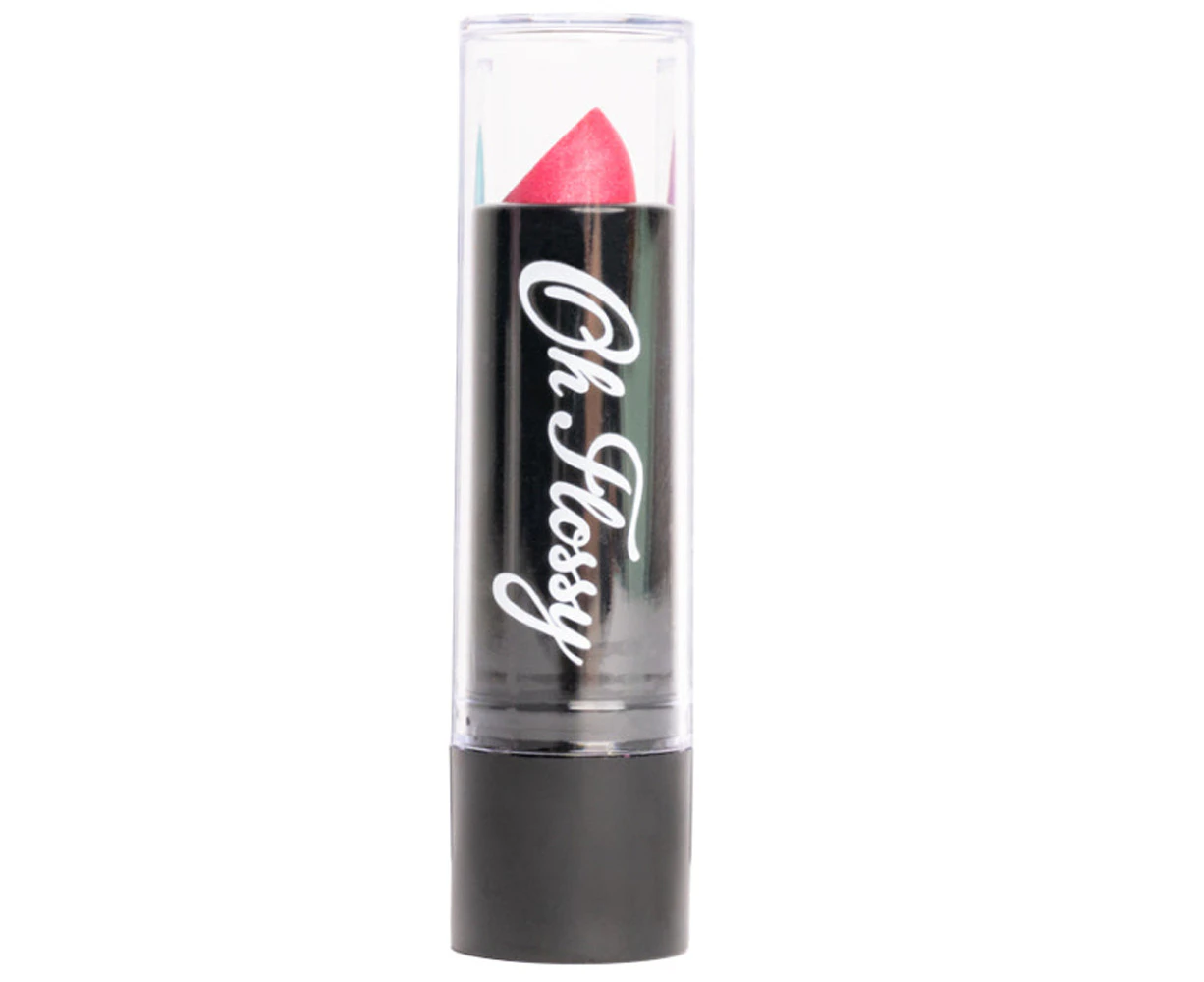 Oh Flossy Childrens Kids Lipstick Tube Pink Natural Non-Toxic