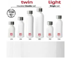 Bugatti Bright White 500ml Twin B Bottle