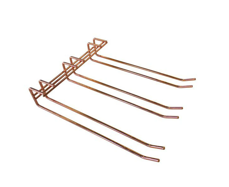 Glass Hanger Triple Row - Copper