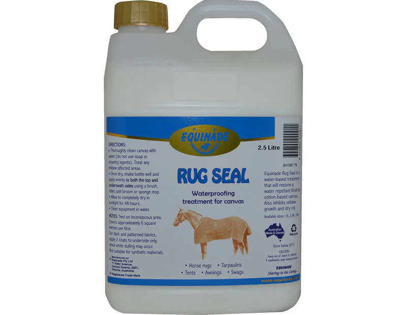 Equinade Rug Seal Waterproofing Treatment for Canvas 2.5L